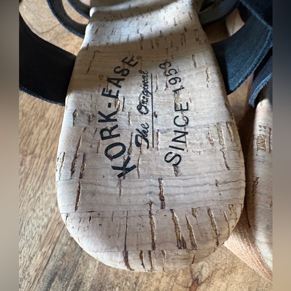 KORK-EASE Camille Sandal Black Size 9 - Picture 8 of 11